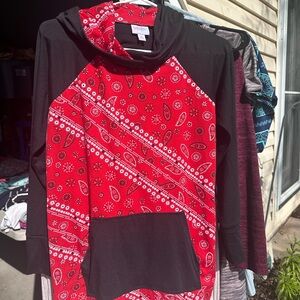 LulaRoe Amber hoodie.